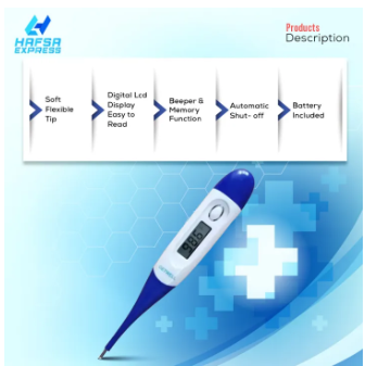 Getwell Digital Thermometer with Beeper
