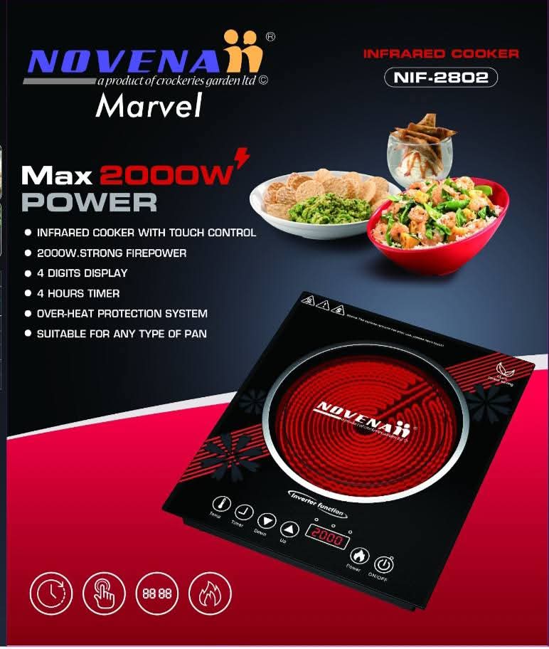 Novena Marvel Infrared Cooker NIFC-2802