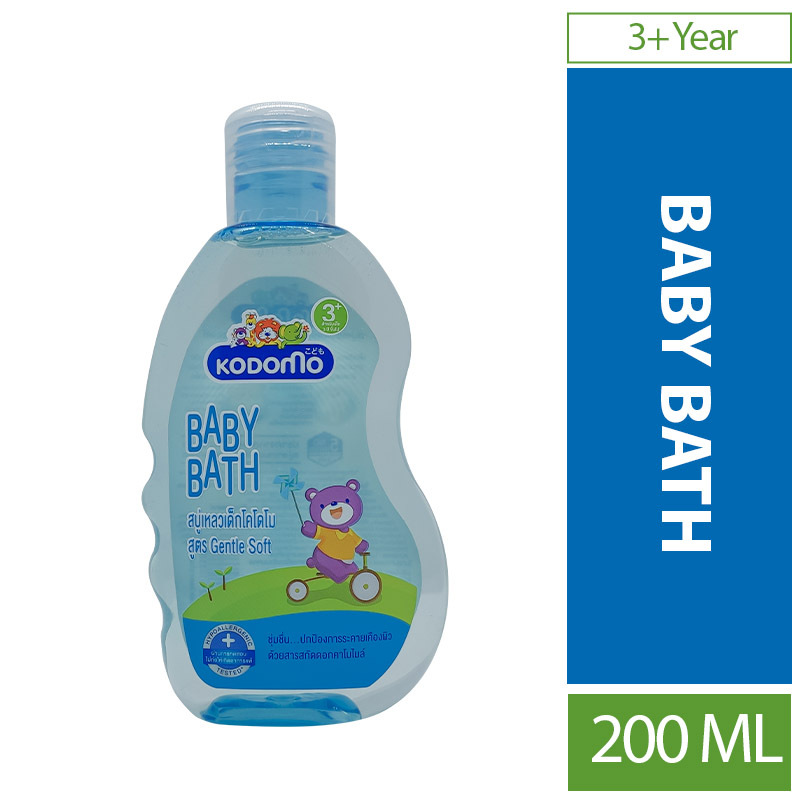 Kodomo Baby Bath Gentle Soft 3+ 200ml