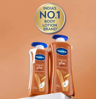 New Vaseline Intensive Care Cocoa Glow Body Lotion 100ml