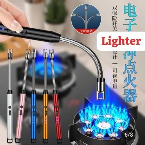 Kitchen Electric USB Windproof Lighter