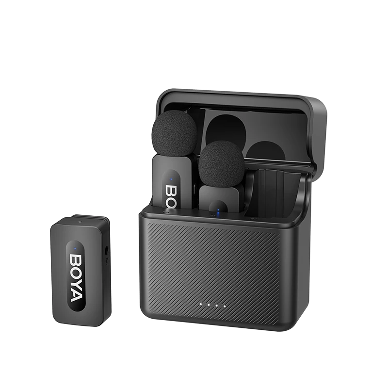 Boya BY-V35 2.4 GHz Dual-Channel Wireless Microphone for Camera