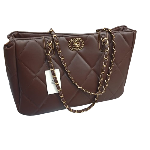 PU Leather Messenger Bags For Women NK1016 Chain Simple Style Shoulder Bag