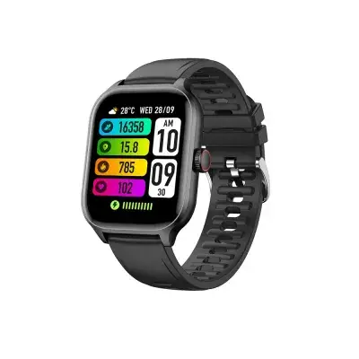 Blisbond Pulse Smart watch (Body Color - Black)