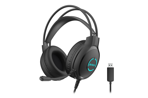 A4TECH Fstyler Neon Backlit Stereo USB Headphone