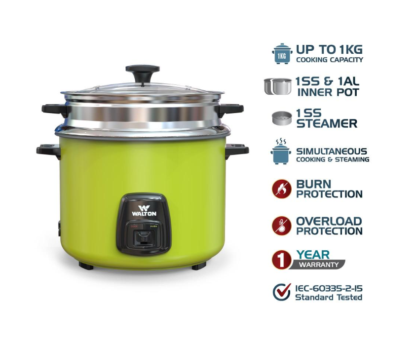 Walton Star-Deluxe Rice Cooker 1.8L