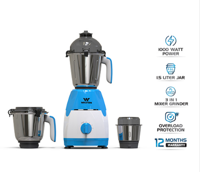 WALTON VK SERIES MIXER GRINDER 1000 WATT WBL-VK10N