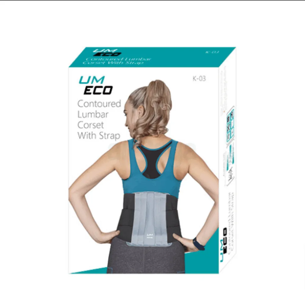 UM Contoured Lumber Corset With Strap (K-03)