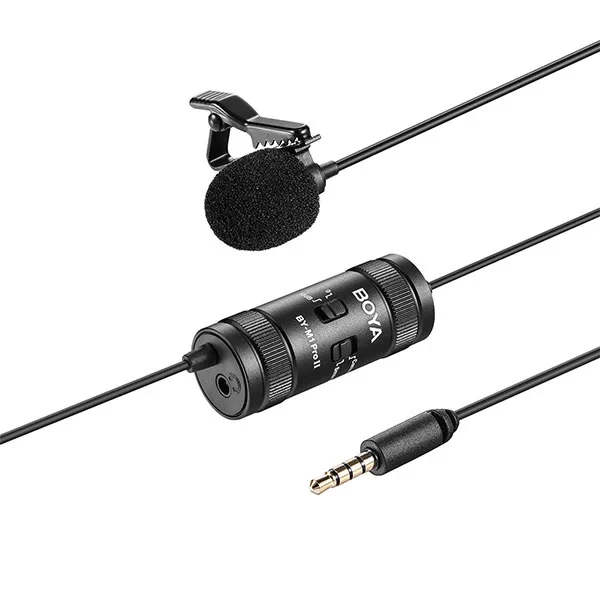 Boya BY-M1 Pro Ⅱ Universal Lavalier Microphone