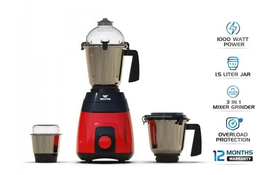WALTON SONIC SERIES MIXER GRINDER 1000 WATT WBL-15GM10N