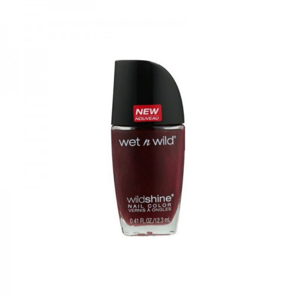 Wet n Wild Wild Shine Nail Color E486C- Burgundy Frost