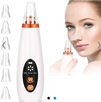 Rechargeable Device for Remove Blackheads and Whiteheads for Men & Women