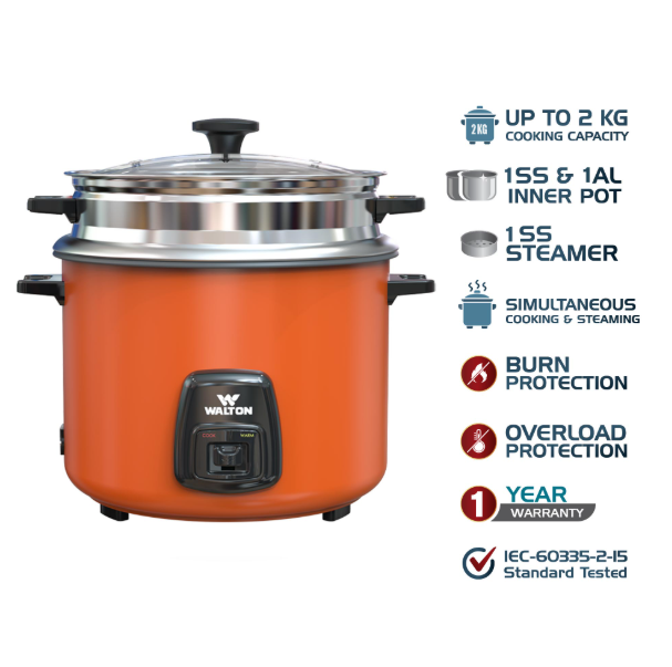 Walton STAR-Deluxe Rice Cooker 3.0L