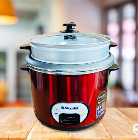Miyako 3 LTR (3 in 1) 1000 WATT Double Pot Electric Rice Cooker UT300