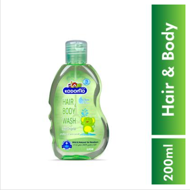 Kodomo Baby Hair and Body Wash 200ml