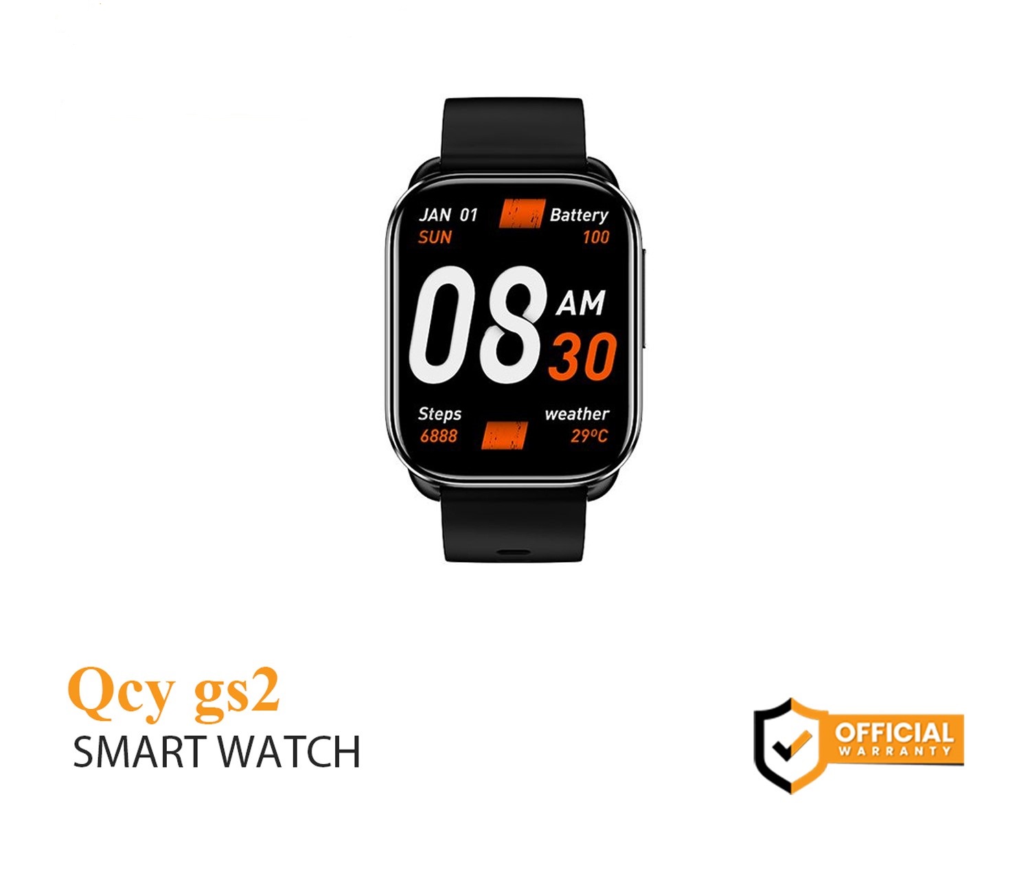 QCY GS2 Smart Watch For Men & Wemon