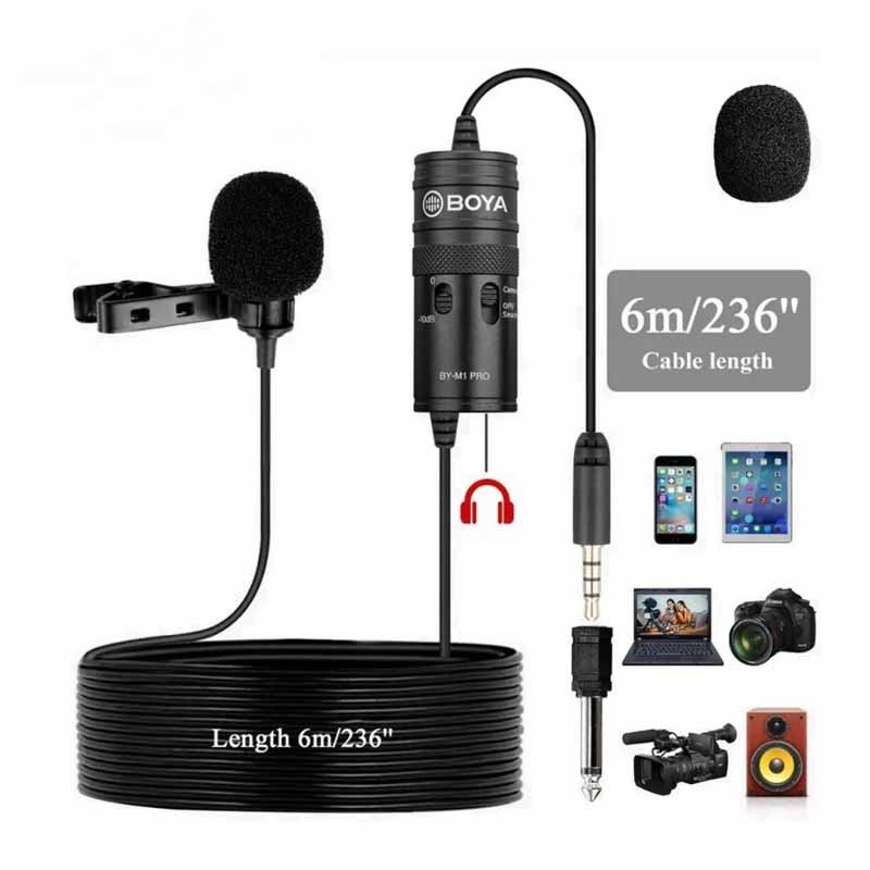 BOYA BY-M1 Pro Universal Lavalier Microphone